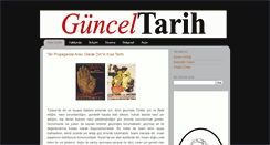 Desktop Screenshot of gunceltarih.org